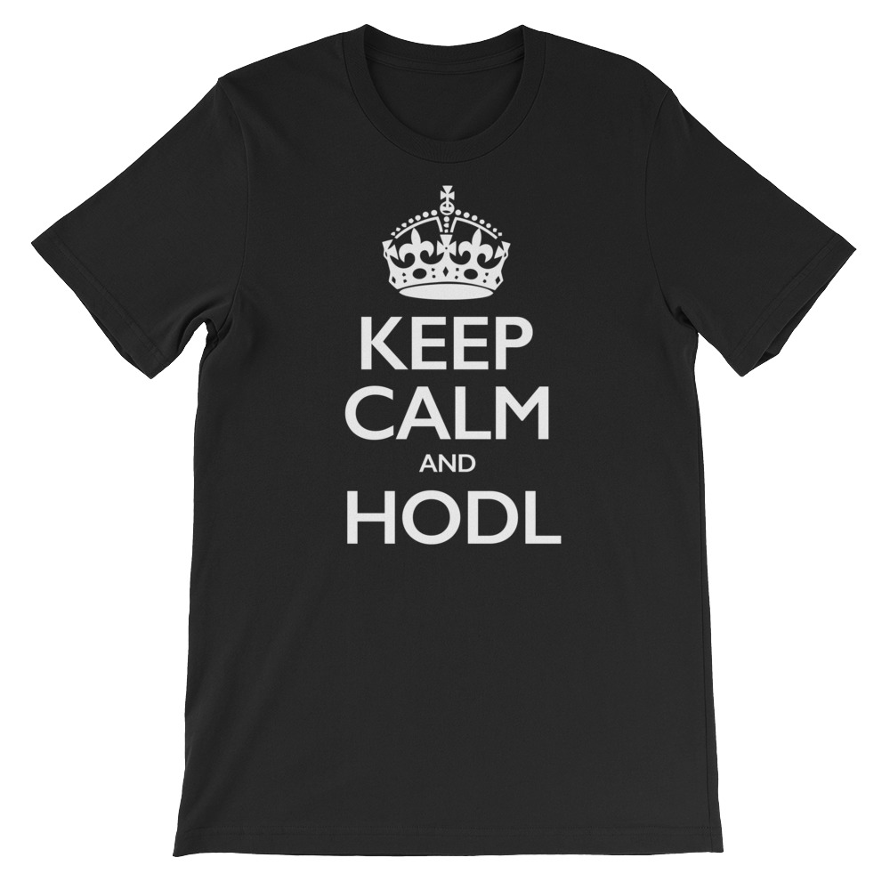 Keep Calm and HODL Shirt - BackTraders