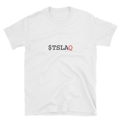 $TSLAQ T-Shirt - White