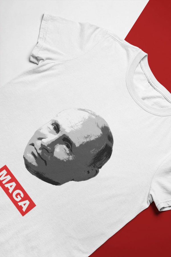 Vladimir Putin MAGA T-Shirt - Flatlay