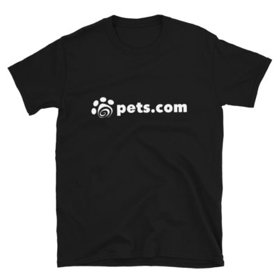pets.com shirt - black