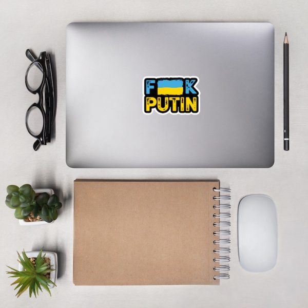 Fuck Putin Sticker 4"