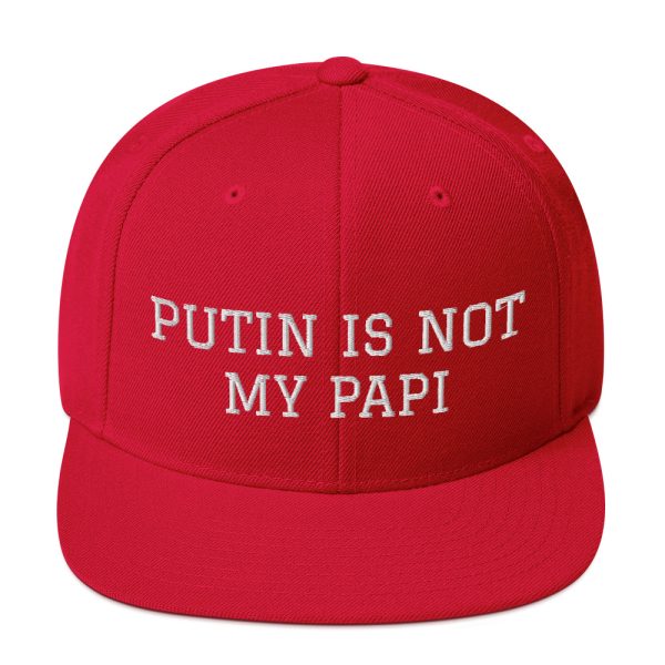 Casquette « Putin is Not My Papi »