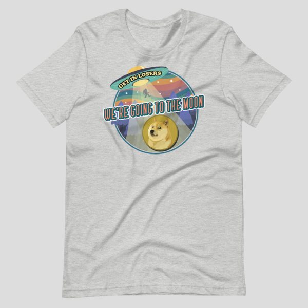 Dogecoin We're Going to the Moon Shirt - Image 6