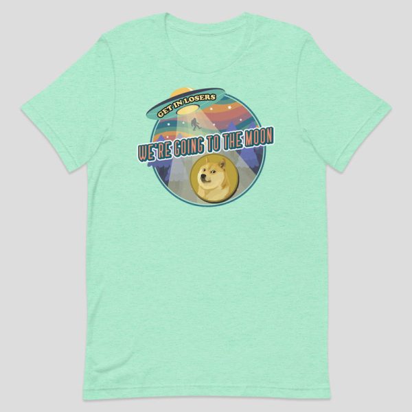 Dogecoin We're Going to the Moon Shirt - Image 3