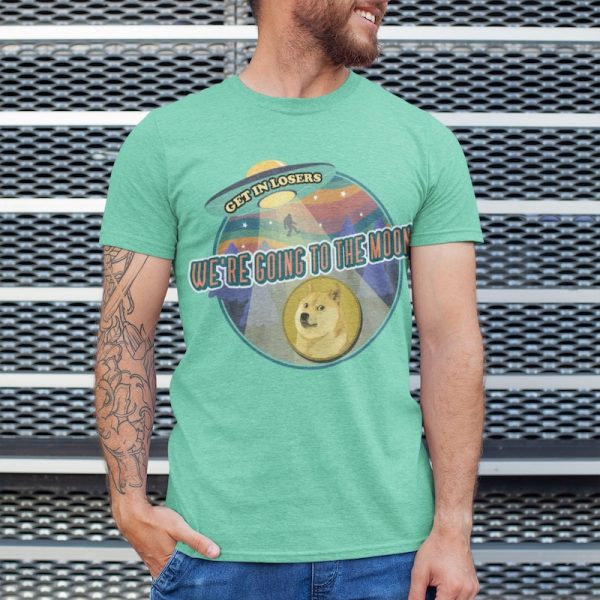 Dogecoin We're Going to the Moon Shirt - Image 2