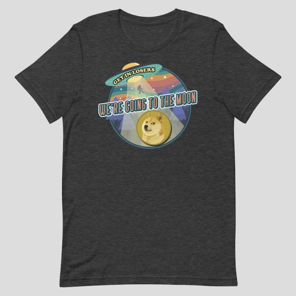 Dogecoin We're Going to the Moon Shirt - Image 5
