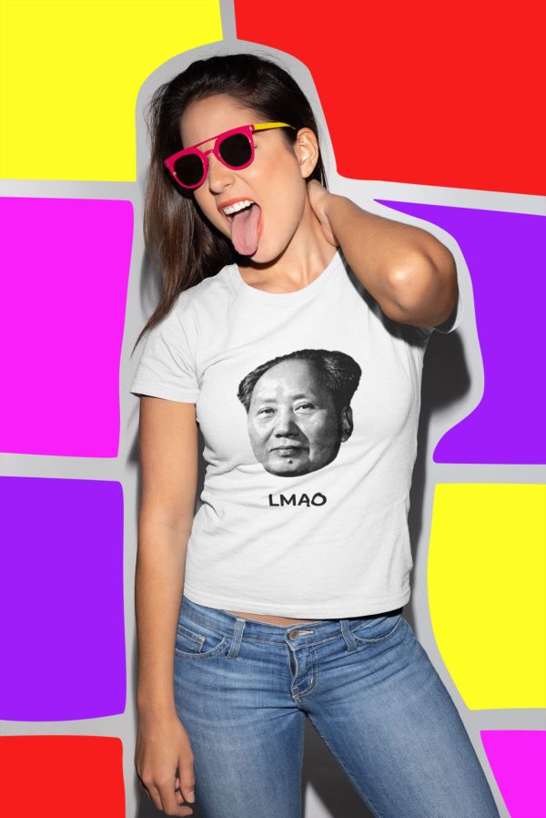 T-shirt du président Mao, ajoutez votre propre texte