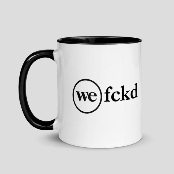 Tasse à café WeWork « We FCKD »