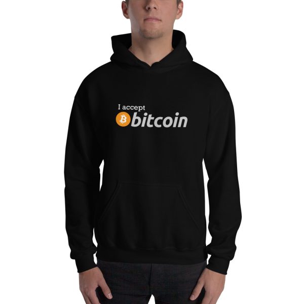 I Accept Bitcoin Hoodie - Image 2