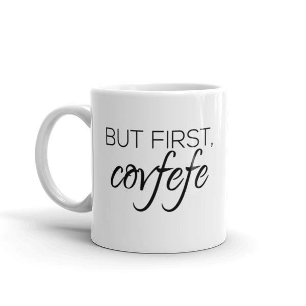 Tasse à café « Covfefe »