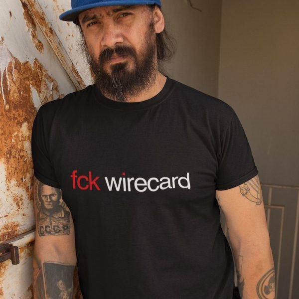 T-shirt FCK Wirecard