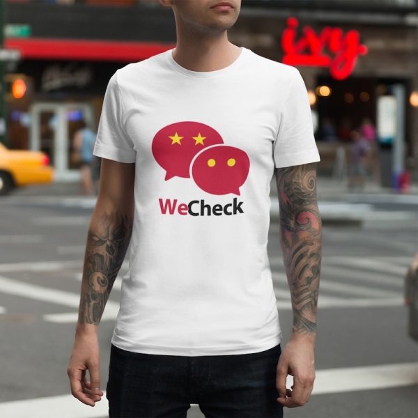 T-shirt « We Check » (WeChat)