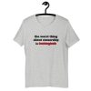 The Worst Thing About Censorship Shirt, Grey